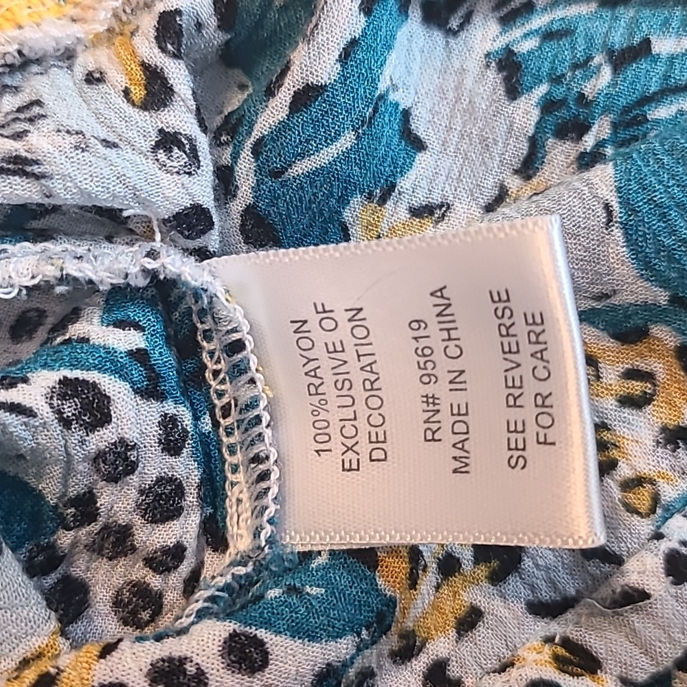 Fever Mixed Prints Blouse - Picture 8 of 12